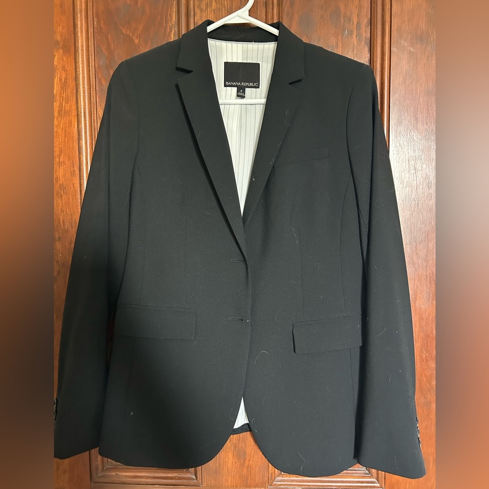 Banana Republic Classic Black Blazer